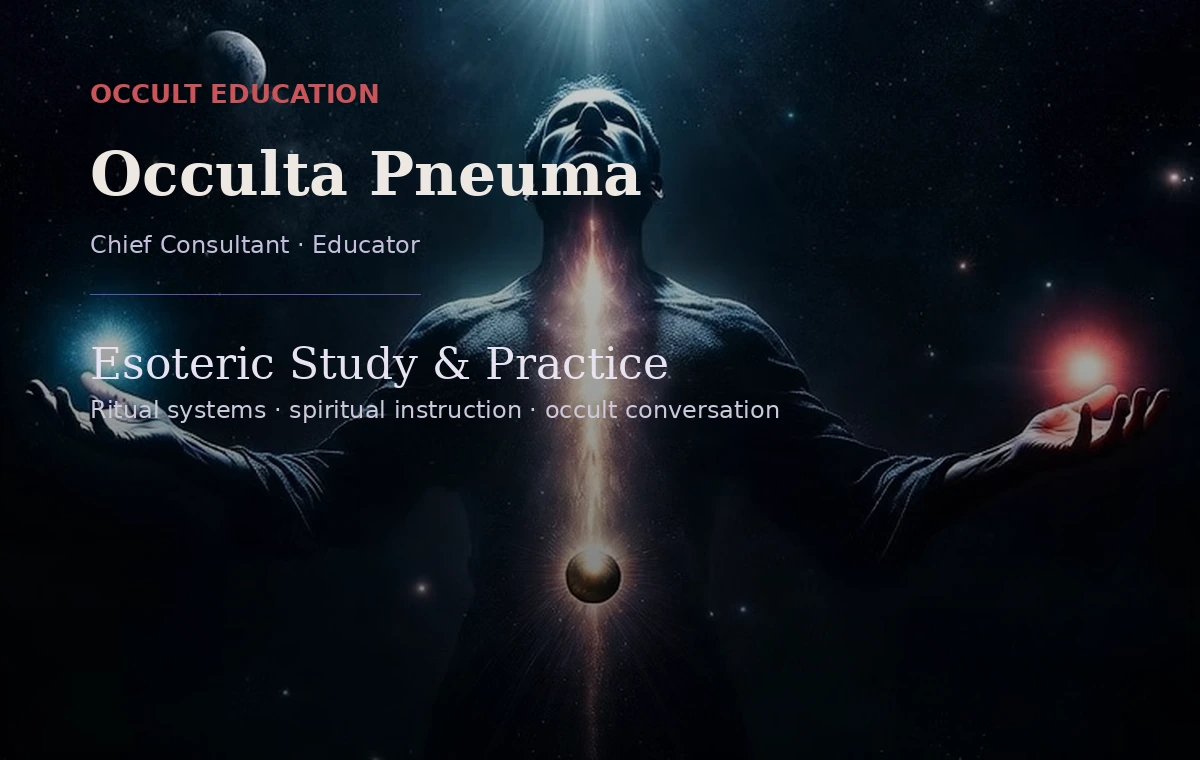 Occulta Pneuma graphic