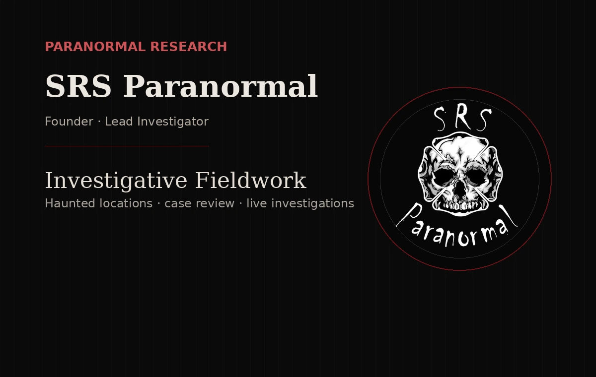 SRS Paranormal graphic